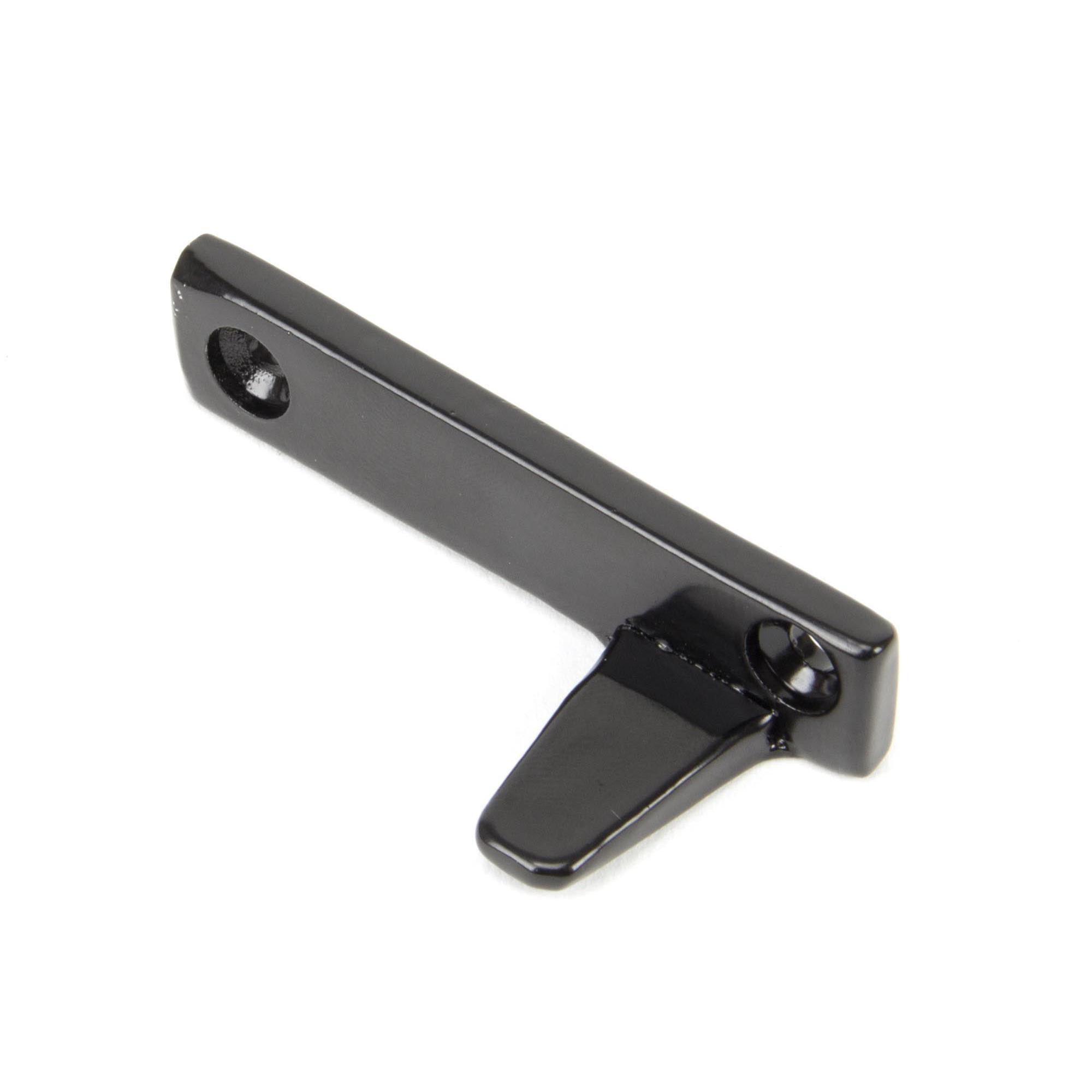Black Night-Vent Locking Peardrop Fastener - LH | From The Anvil - Night-Vent Fasteners - From The Anvil - Yester Home