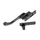 Black Night-Vent Locking Peardrop Fastener - RH | From The Anvil-Night-Vent Fasteners-Yester Home