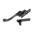 Black Night-Vent Locking Peardrop Fastener - RH | From The Anvil - Night-Vent Fasteners - From The Anvil - Yester Home