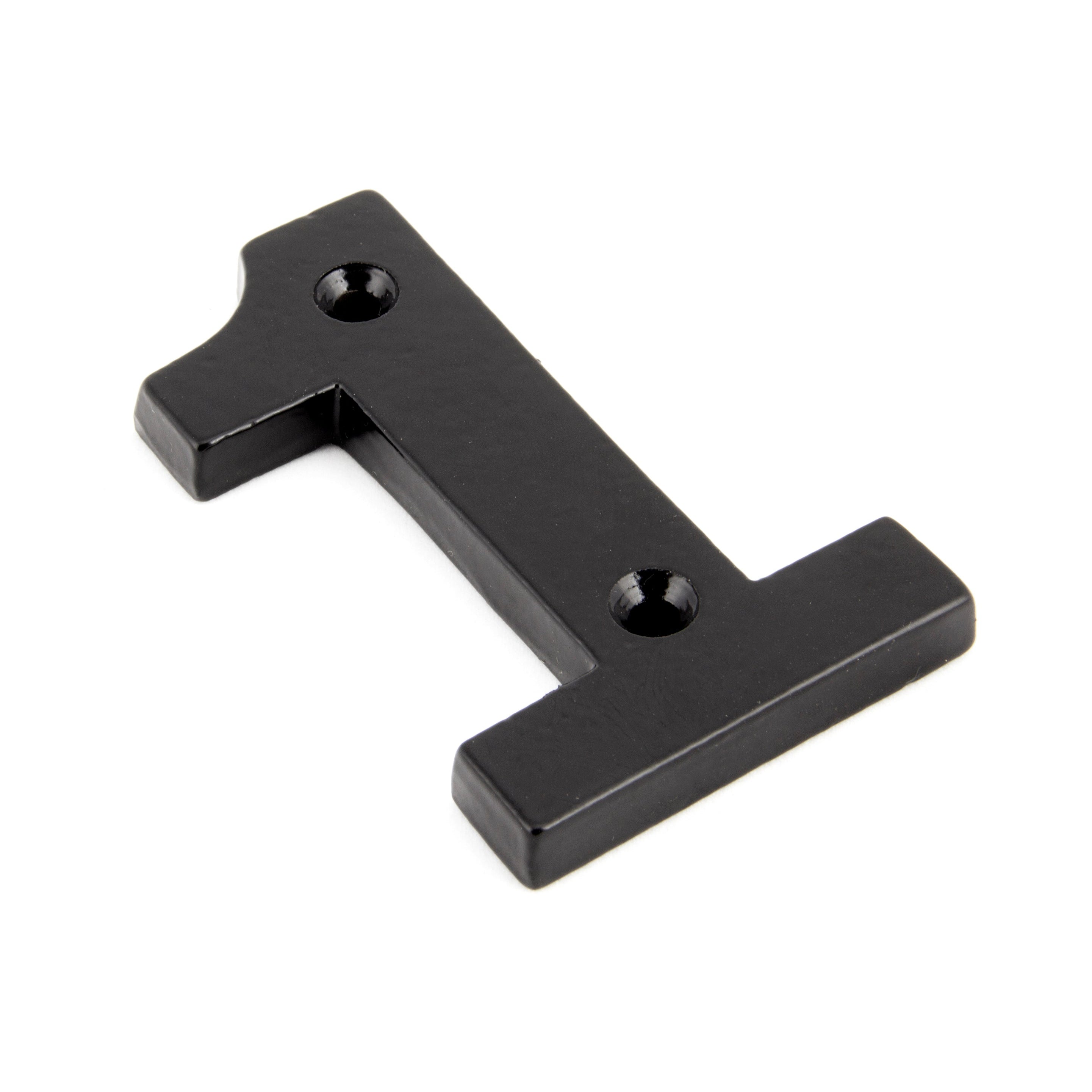 Black Numeral 1 | From The Anvil-Numerals-Yester Home