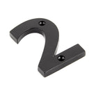 Black Numeral 2 | From The Anvil-Numerals-Yester Home