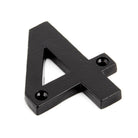 Black Numeral 4 | From The Anvil - Numerals - From The Anvil - Yester Home