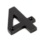 Black Numeral 4 | From The Anvil-Numerals-Yester Home