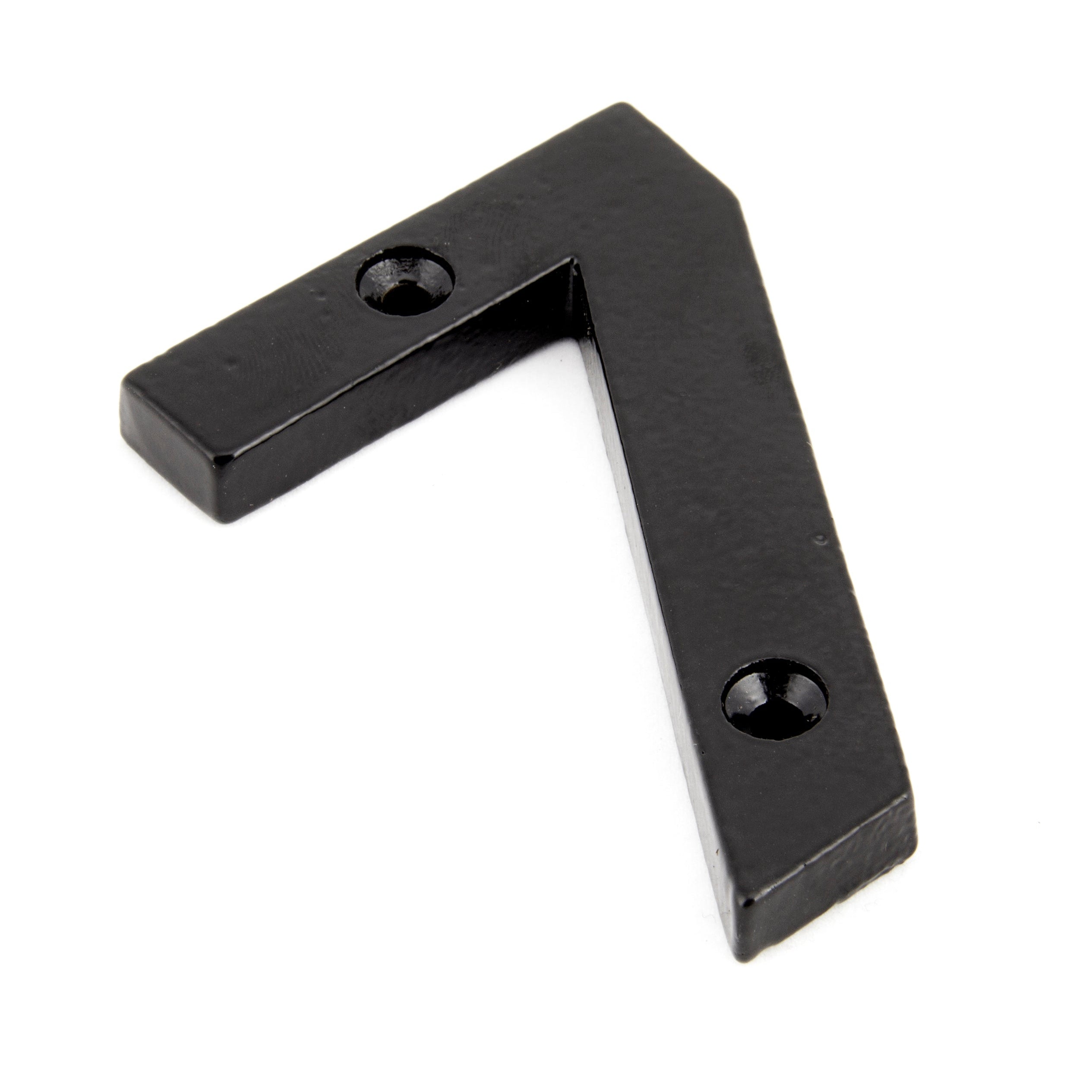 Black Numeral 7 | From The Anvil-Numerals-Yester Home