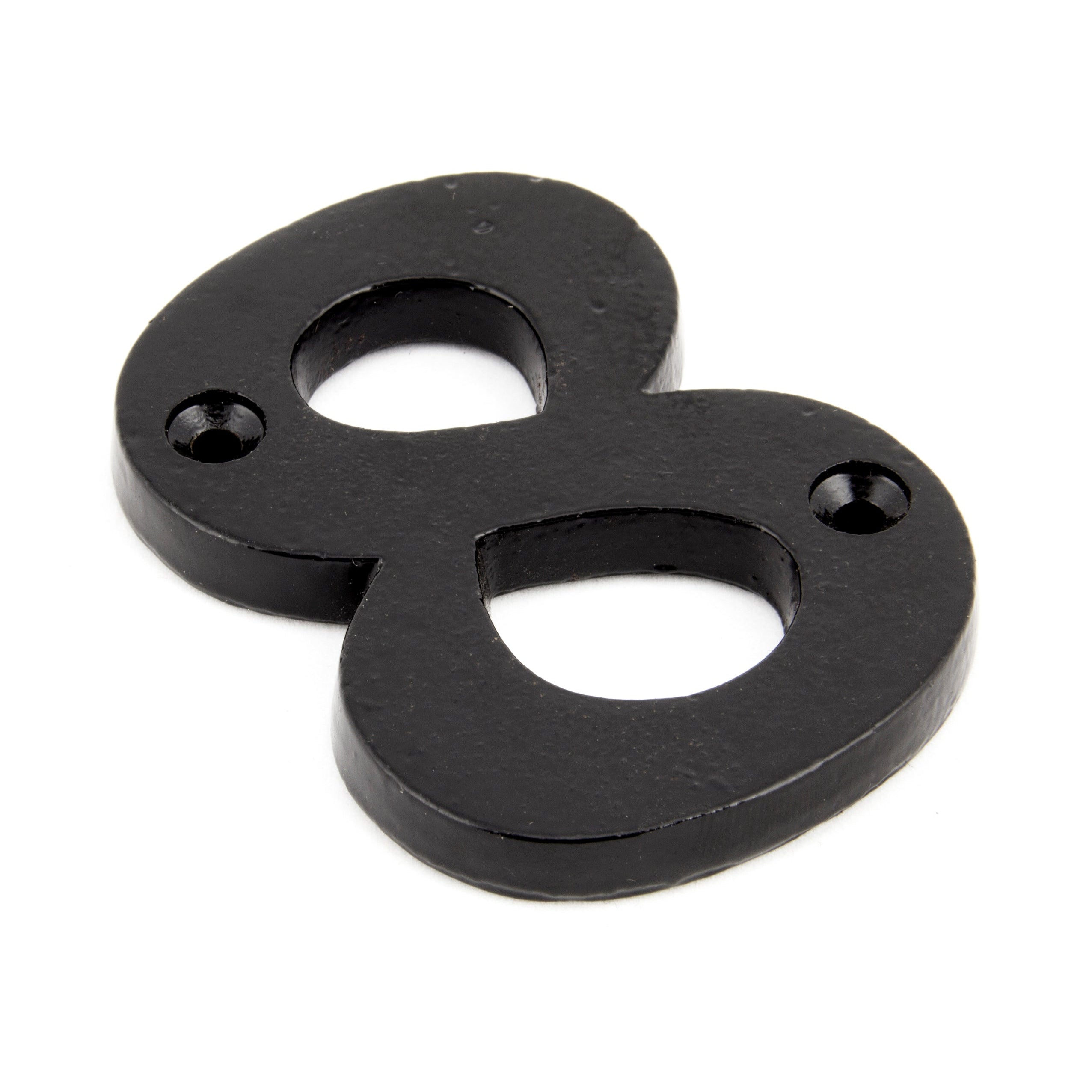 Black Numeral 8 | From The Anvil-Numerals-Yester Home