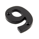 Black Numeral 9 | From The Anvil - Numerals - From The Anvil - Yester Home