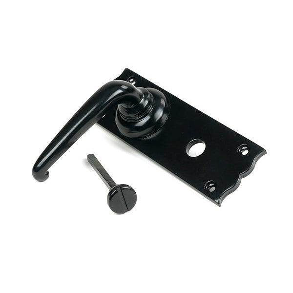 Black Oak Lever Bathroom Set | From The Anvil-Lever Bathroom-Yester Home
