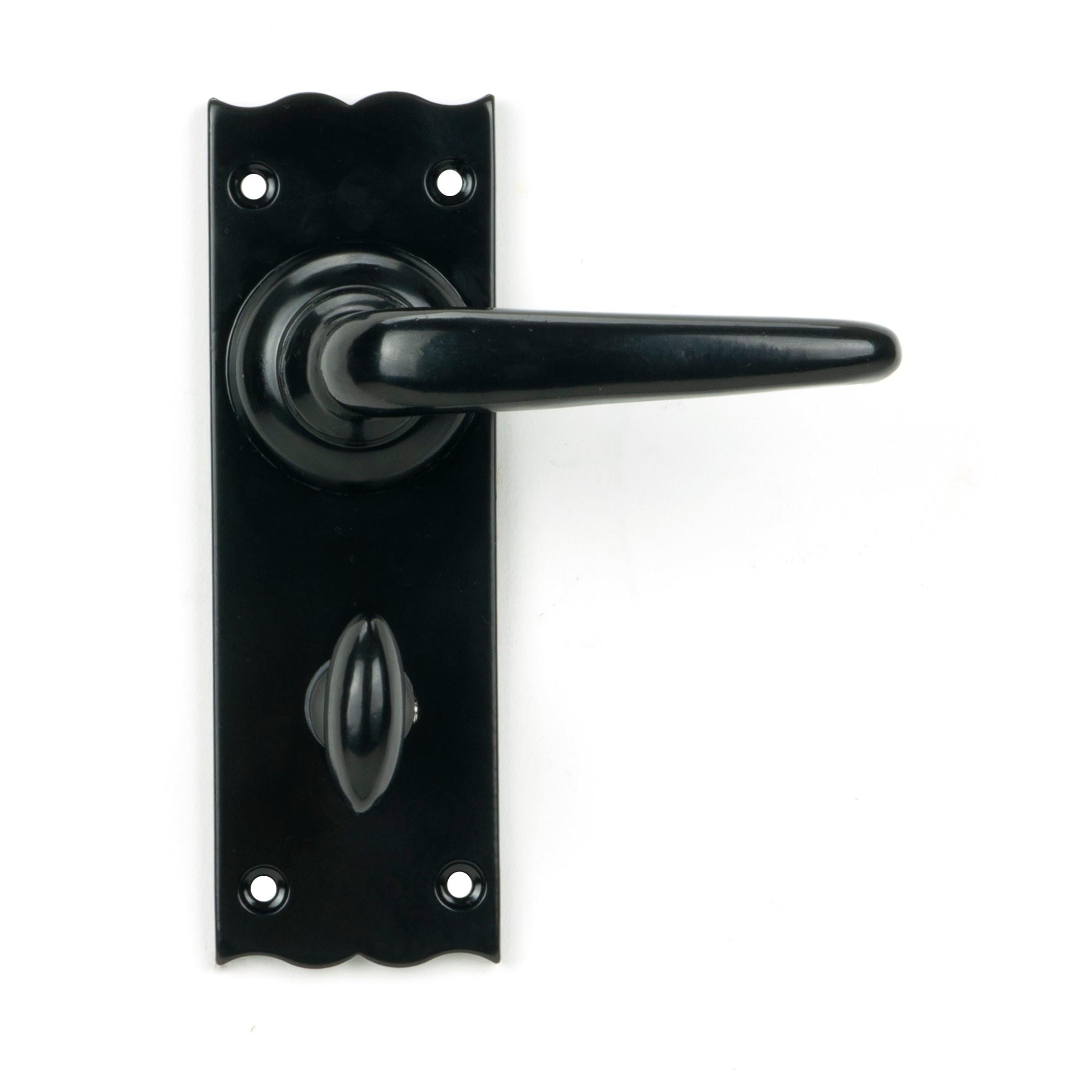 Black Oak Lever Bathroom Set | From The Anvil - Lever Bathroom - From The Anvil - Yester Home
