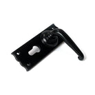 Black Oak Lever Euro Lock Set | From The Anvil-Lever Euro-Yester Home