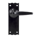 Black Oak Lever Latch Set | From The Anvil - Lever Latch - From The Anvil - Yester Home