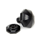 Black Octagonal Cabinet Knob - Small | From The Anvil - Cabinet Knobs - From The Anvil - Yester Home