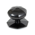 Black Octagonal Centre Door Knob | From The Anvil - Centre Door Knobs - From The Anvil - Yester Home