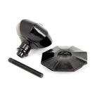 Black Octagonal Centre Door Knob - Internal | From The Anvil - Centre Door Knobs - From The Anvil - Yester Home
