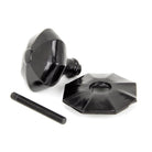 Black Octagonal Centre Door Knob - Internal | From The Anvil - Centre Door Knobs - From The Anvil - Yester Home