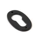 Black Oval Euro Escutcheon | From The Anvil - Euro Escutcheons - From The Anvil - Yester Home