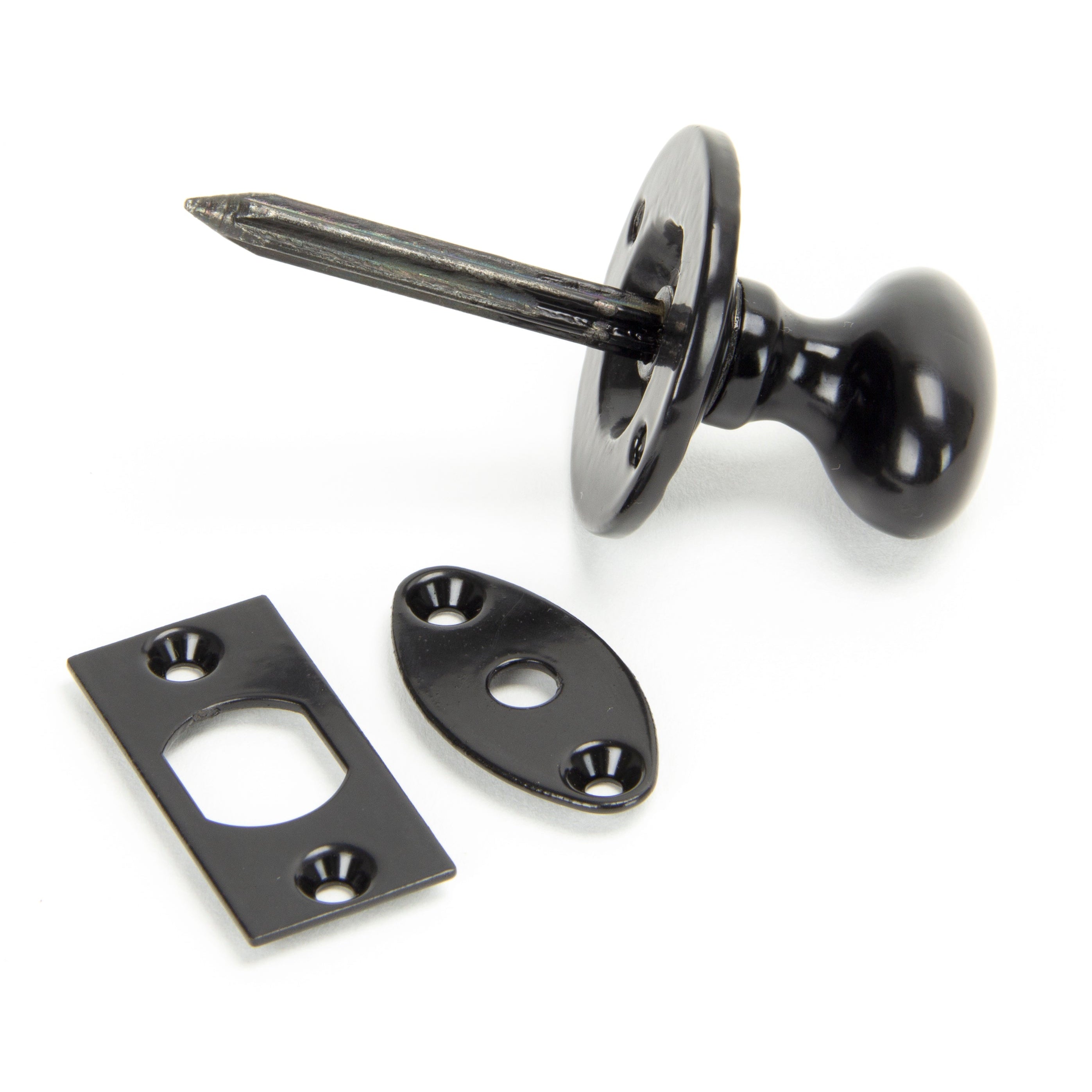 Black Oval Rack Bolt | From The Anvil-Bolts-Yester Home