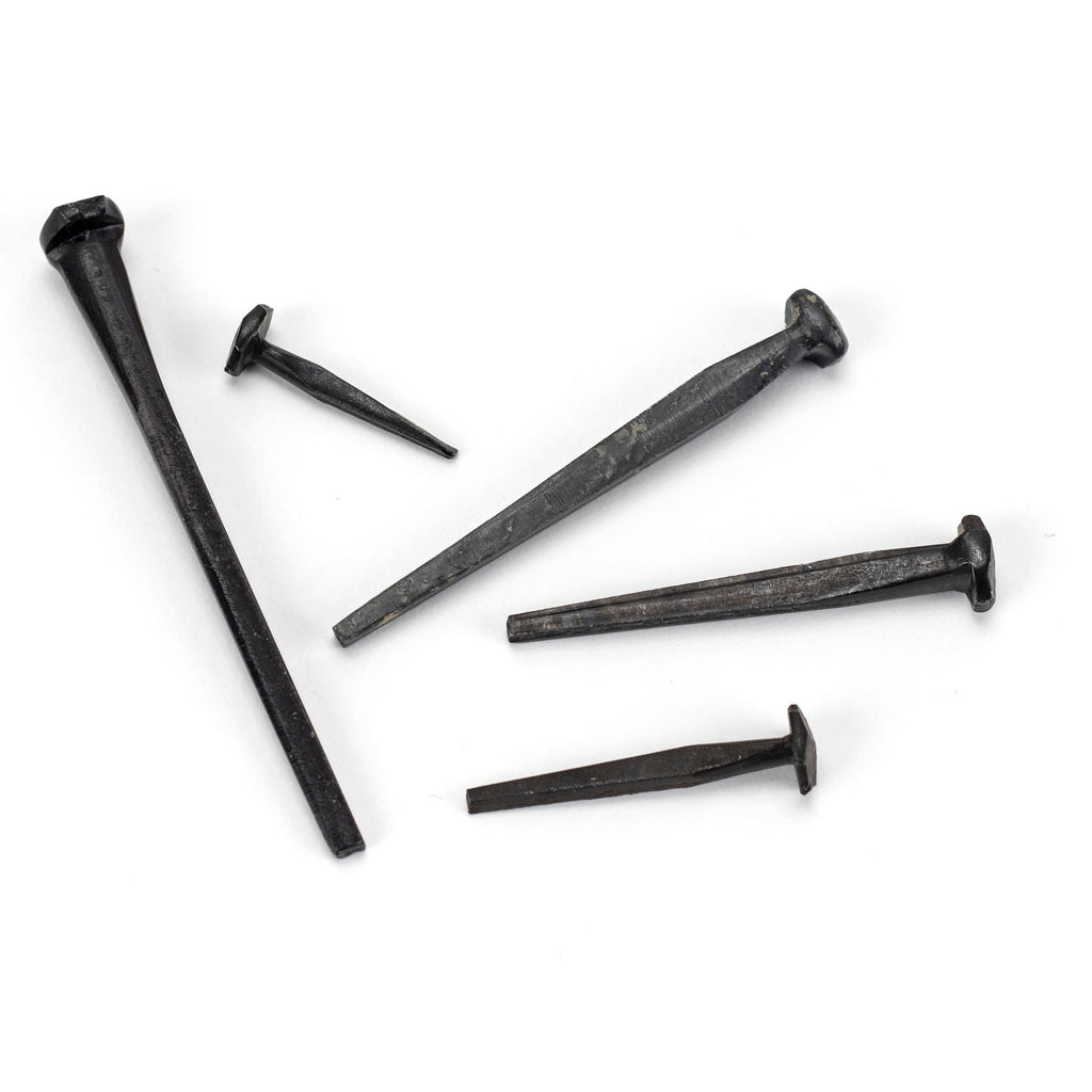 Black Oxide 2 1/2" Rosehead Nail (1kg) | From The Anvil