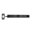 Black PVD Stainless Steel 6" Flush Bolt | From The Anvil - Bolts - From The Anvil - Yester Home