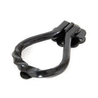 Black Pear Shaped Door Knocker | From The Anvil - Surface Fixed Door Knockers - From The Anvil - Yester Home
