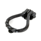 Black Pear Shaped Door Knocker | From The Anvil-Surface Fixed Door Knockers-Yester Home