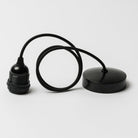 Black Plastic Cordset-Cordsets-Yester Home