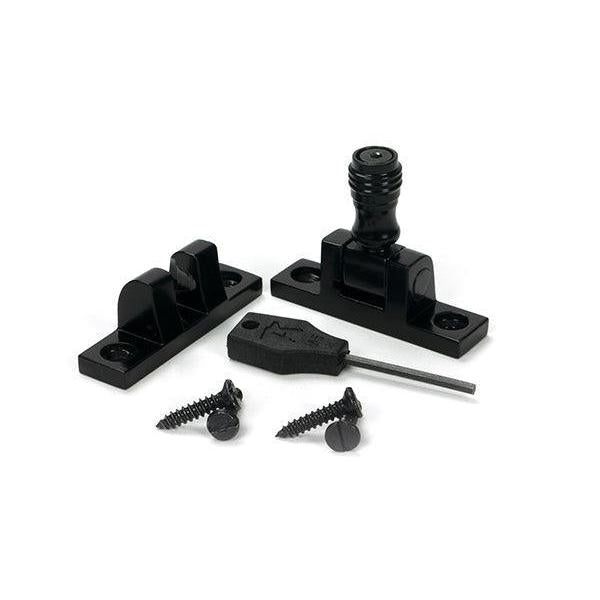 Black Prestbury Brighton Fastener - Narrow (Square) - Brighton Fasteners - From The Anvil - Yester Home