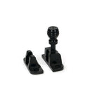 Black Prestbury Brighton Fastener (Radiused) - Brighton Fasteners - From The Anvil - Yester Home