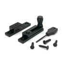 Black Prestbury Quadrant Fastener - Narrow - Quadrant Fasteners - From The Anvil - Yester Home