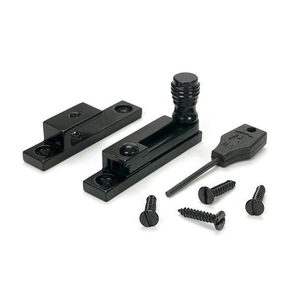 Black Prestbury Quadrant Fastener - Narrow - Quadrant Fasteners - From The Anvil - Yester Home
