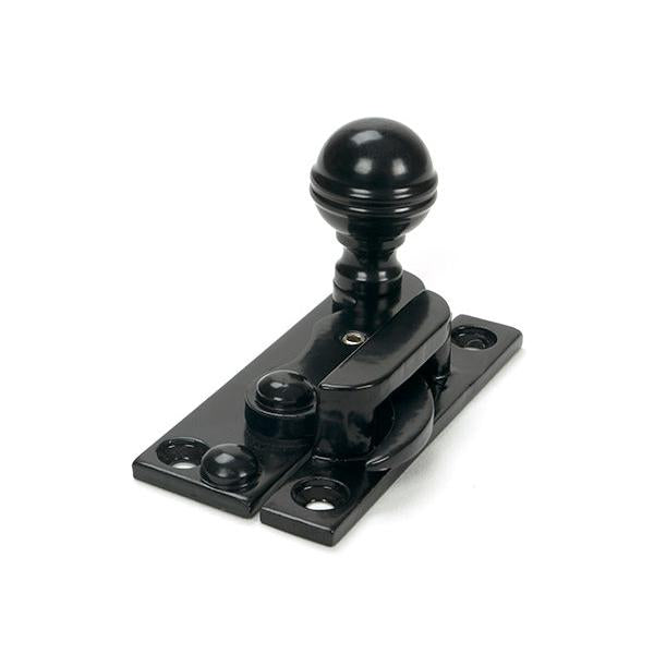 Black Prestbury Sash Hook Fastener - Sash Hook Fasteners - From The Anvil - Yester Home