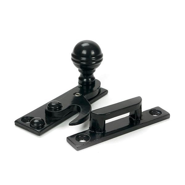 Black Prestbury Sash Hook Fastener - Sash Hook Fasteners - From The Anvil - Yester Home