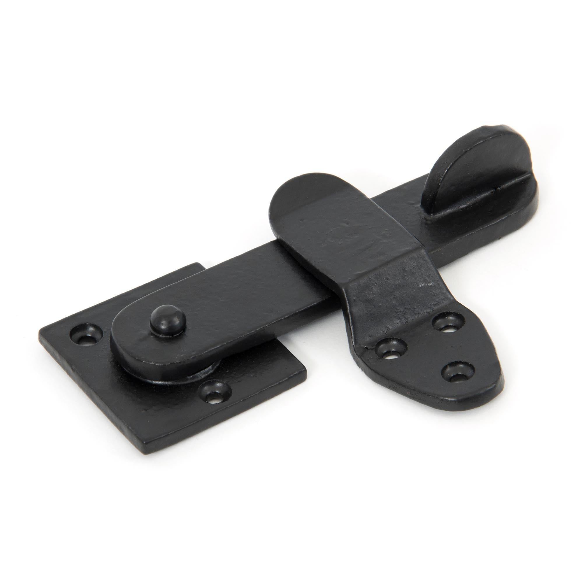 Black Privacy Latch Set | From The Anvil - Latches - From The Anvil - Yester Home