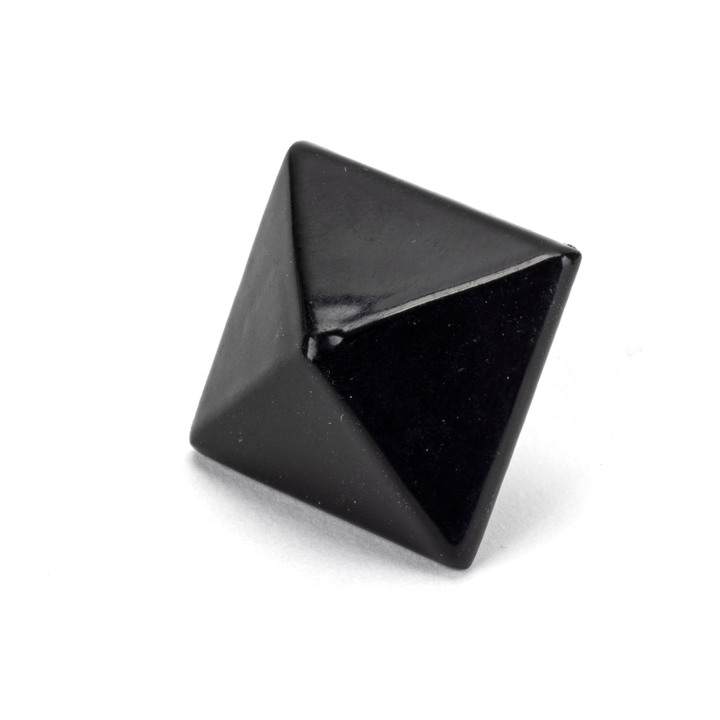 Black Pyramid Door Stud - Large | From The Anvil
