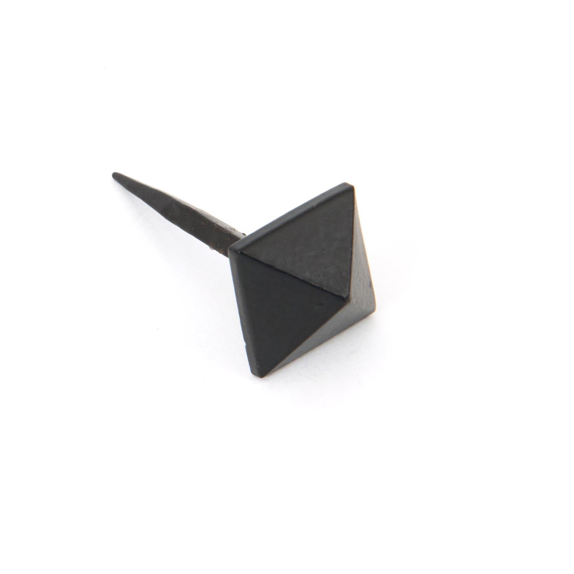 Black Pyramid Door Stud - Medium | From The Anvil - Door Studs - From The Anvil - Yester Home