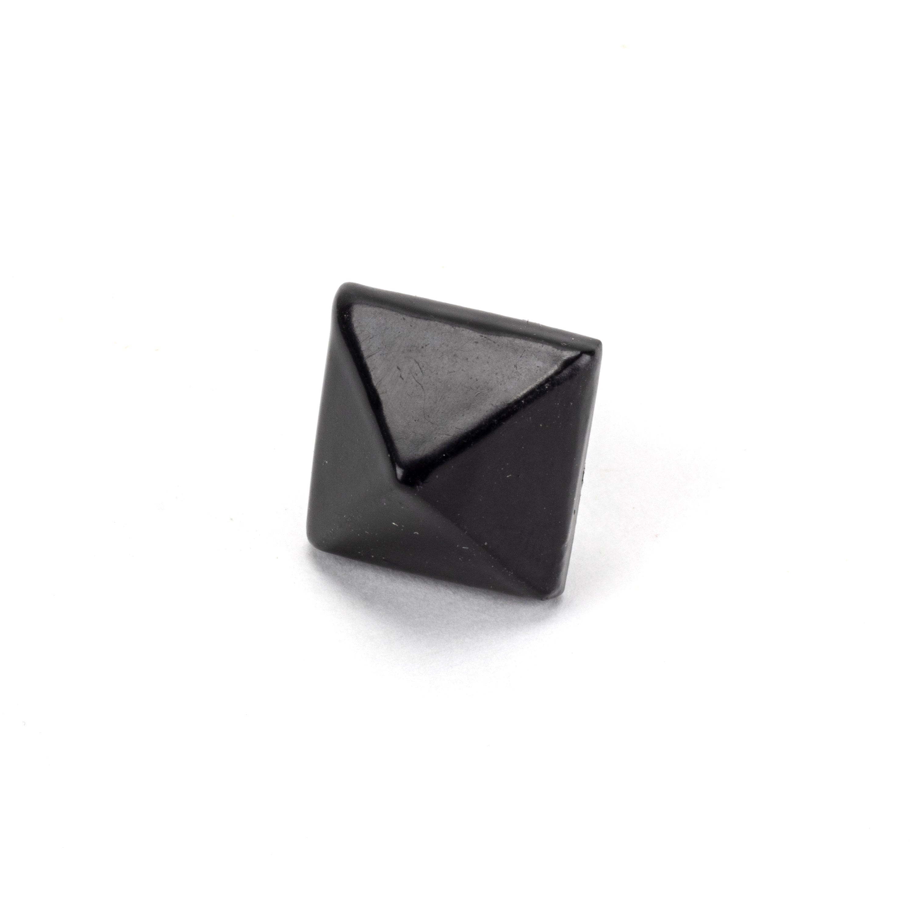 Black Pyramid Door Stud - Small | From The Anvil-Door Studs-Yester Home