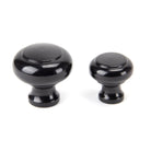 Black Regency Cabinet Knob - Large | From The Anvil-Cabinet Knobs-Yester Home