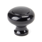 Black Regency Cabinet Knob - Large | From The Anvil - Cabinet Knobs - From The Anvil - Yester Home