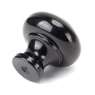 Black Regency Cabinet Knob - Large | From The Anvil - Cabinet Knobs - From The Anvil - Yester Home