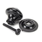 Black Regency Centre Door Knob | From The Anvil - Centre Door Knobs - From The Anvil - Yester Home