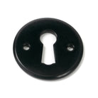 Black Regency Escutcheon | From The Anvil - Escutcheons - From The Anvil - Yester Home