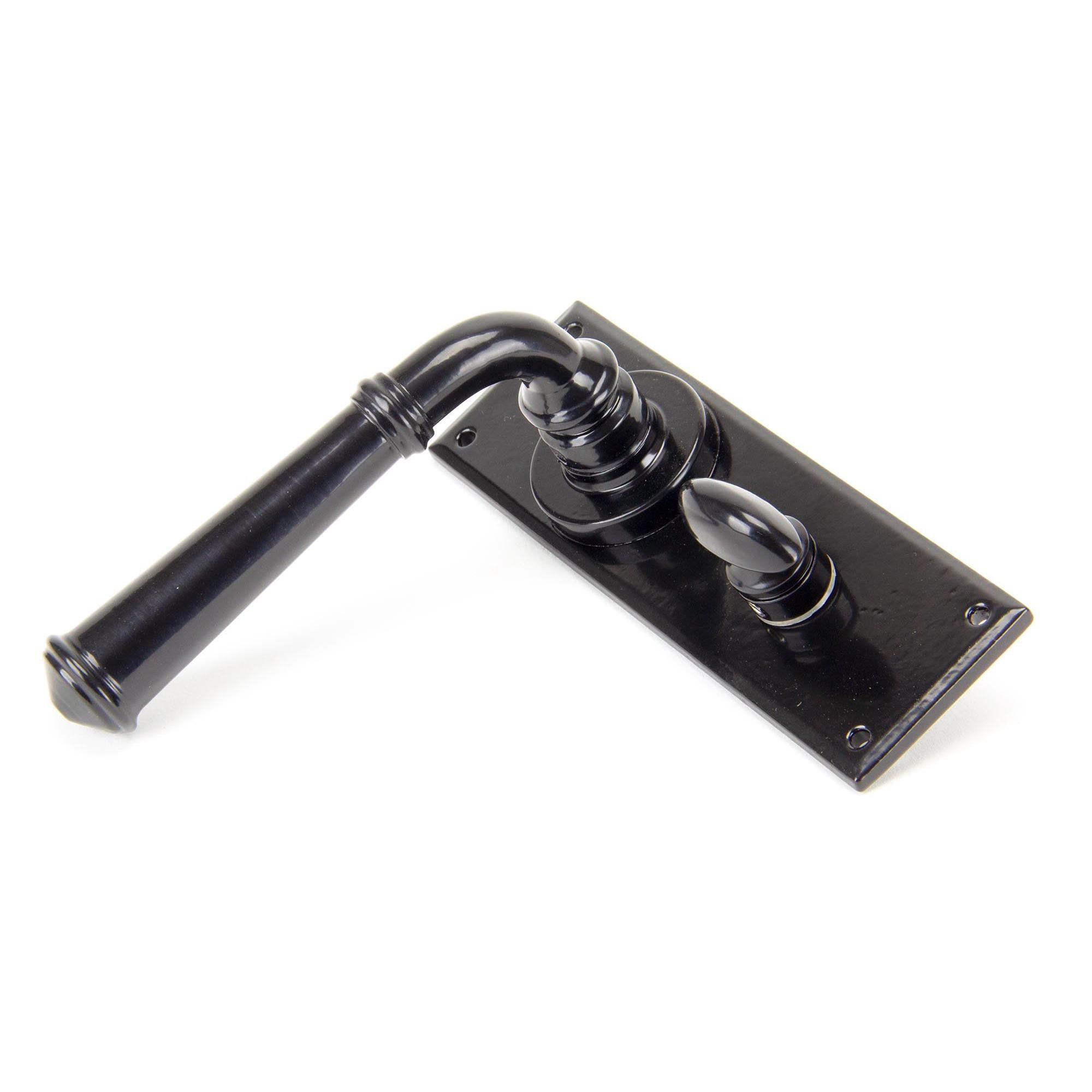 Black Regency Lever Bathroom Set | From The Anvil - Lever Bathroom - From The Anvil - Yester Home
