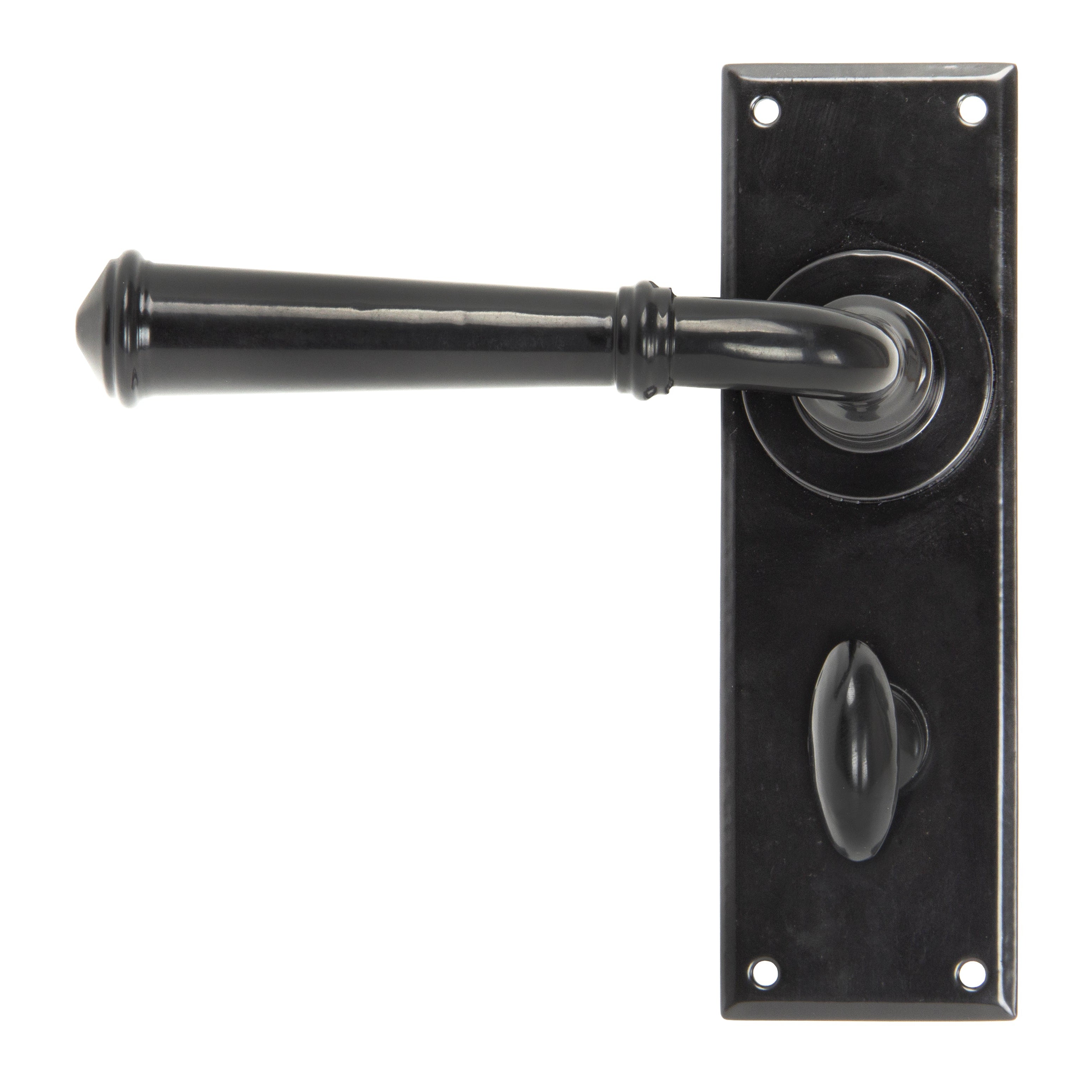 Black Regency Lever Bathroom Set | From The Anvil-Lever Bathroom-Yester Home