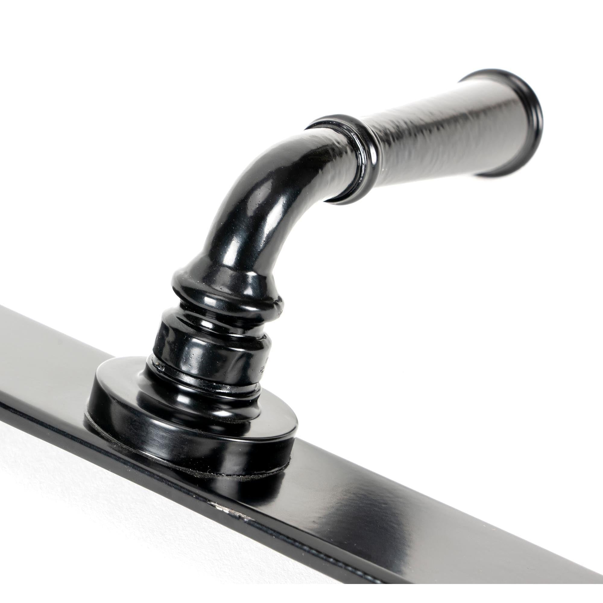 Black Regency Lever Espag. Lock Set | From The Anvil - Espagnolette - From The Anvil - Yester Home
