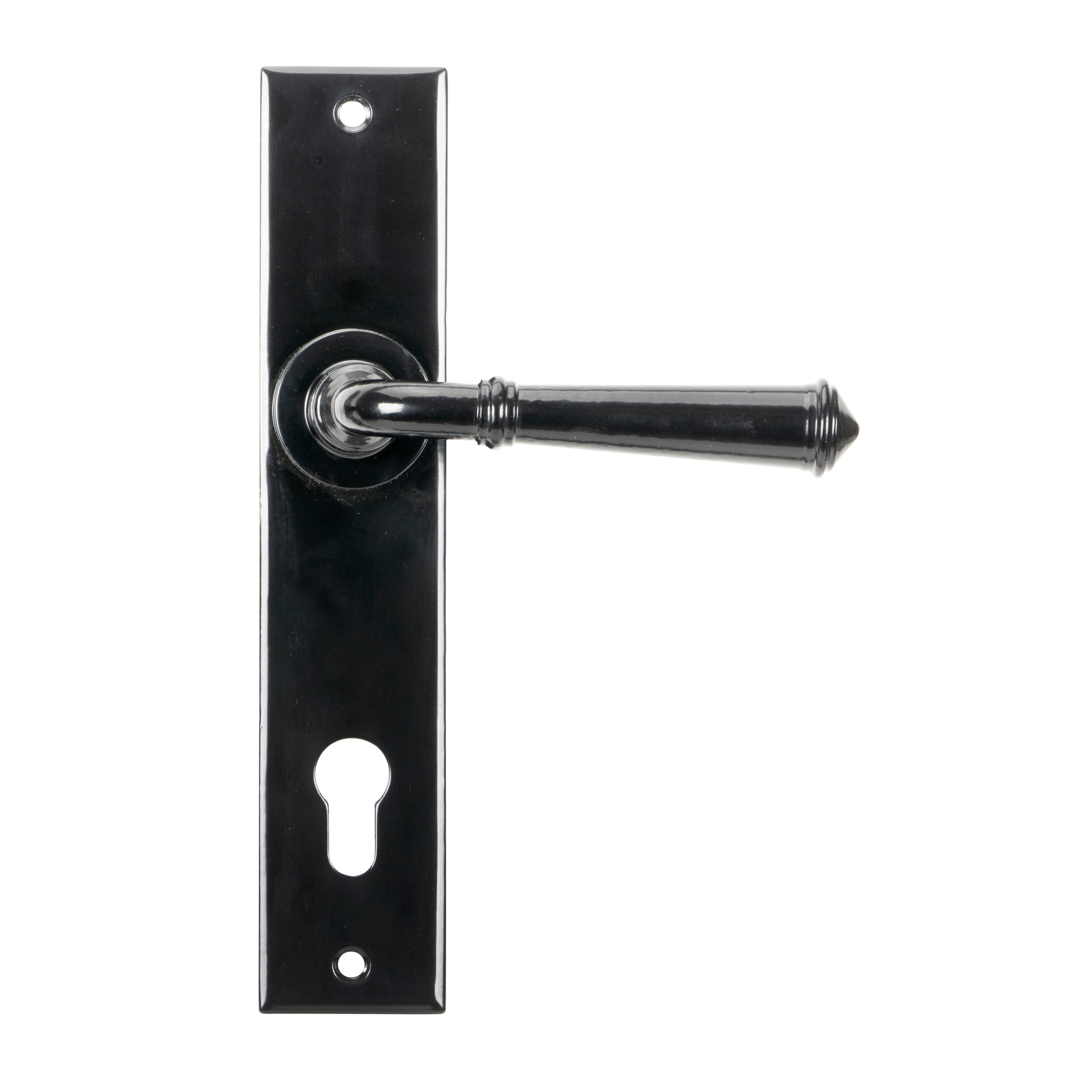Black Regency Lever Espag. Lock Set | From The Anvil-Espagnolette-Yester Home