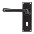 Black Regency Lever Lock Set | From The Anvil-Lever Lock-Yester Home