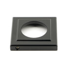 Black Regency Lever on Rose Set (Square) - Unsprung | From The Anvil - Concealed - From The Anvil - Yester Home
