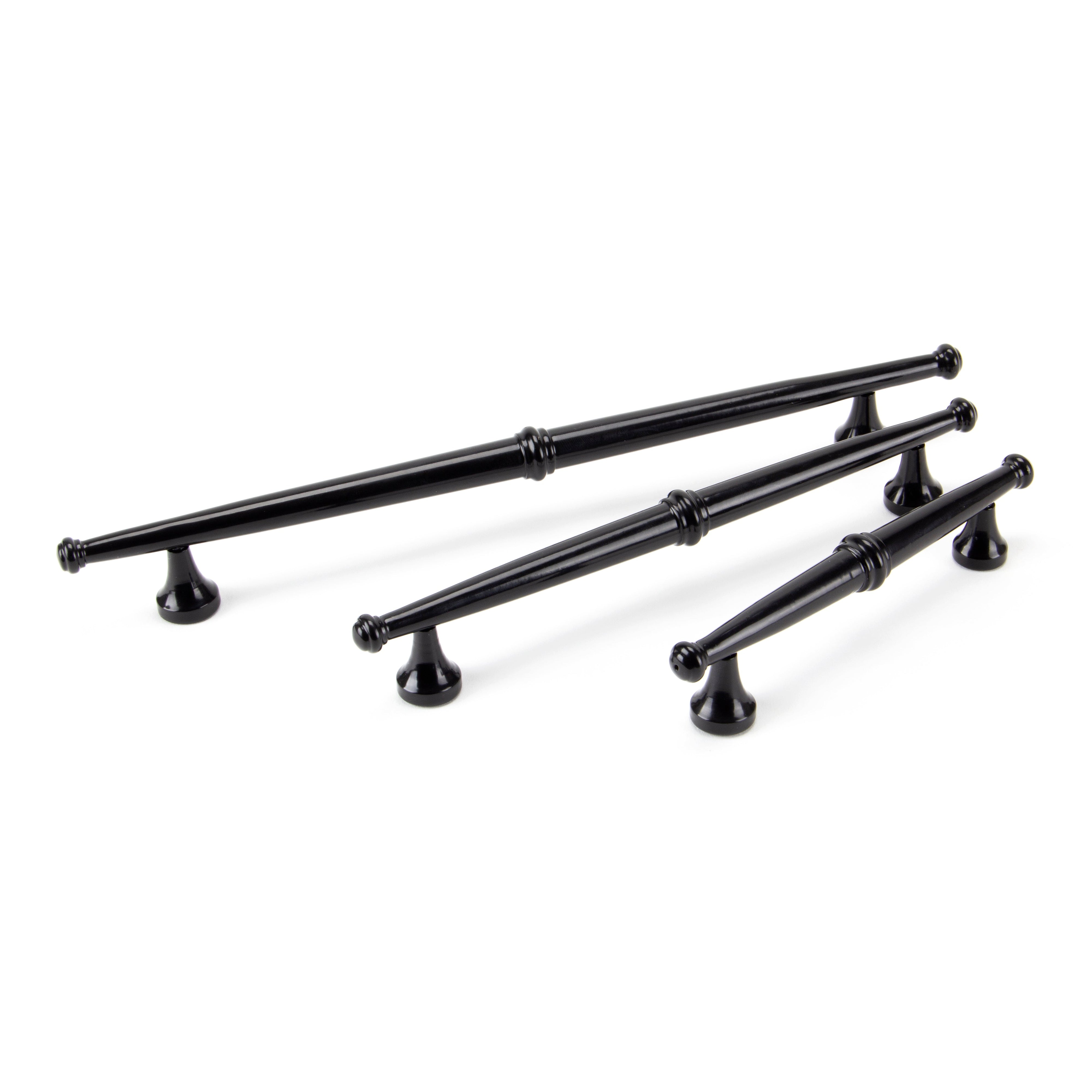 Black Regency Pull Handle - Medium | From The Anvil-Pull Handles-Yester Home
