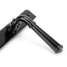 Black Regency Slimline Lever Espag. Lock Set | From The Anvil-Espagnolette-Yester Home