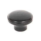 Black Ribbed Cabinet Knob | From The Anvil - Cabinet Knobs - From The Anvil - Yester Home