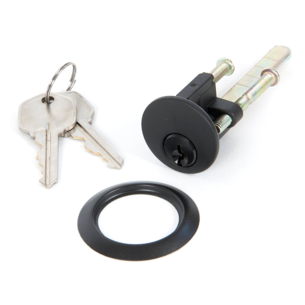 Black Rim Cylinder KA | From The Anvil-Night Latches-Yester Home